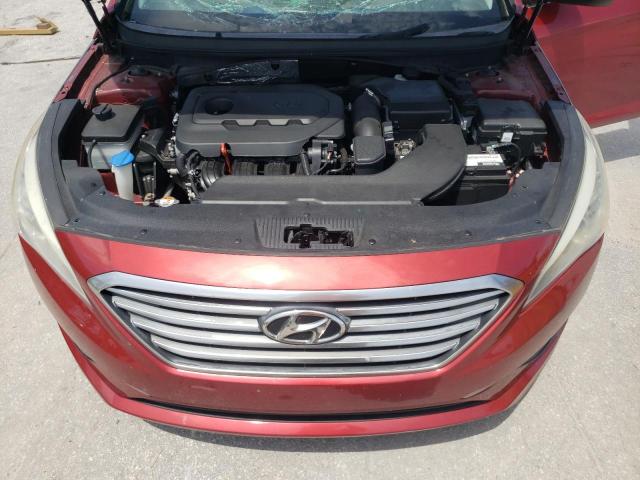 5NPE24AF2GH321111 - 2016 HYUNDAI SONATA SE RED photo 11