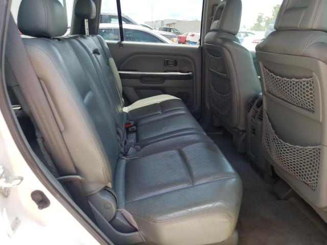 5FNYF18575B021184 - 2005 HONDA PILOT EXL WHITE photo 11