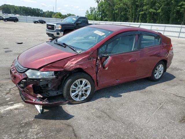 JHMZE2H70AS009226 - 2010 HONDA INSIGHT EX BURGUNDY photo 1