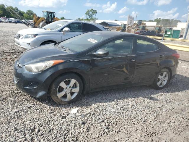 KMHDH4AE4BU097111 - 2011 HYUNDAI ELANTRA GLS BLACK photo 1