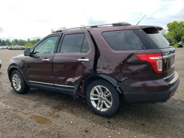 1FMHK7D87BGA38031 - 2011 FORD EXPLORER XLT BURGUNDY photo 2