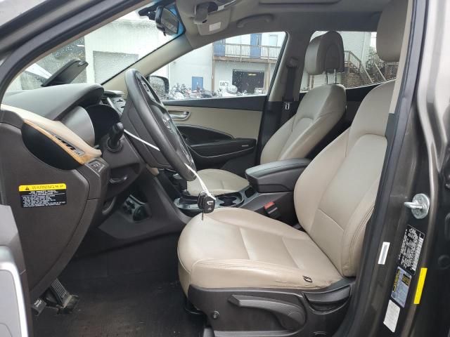 5XYZT3LB0EG203713 - 2014 HYUNDAI SANTA FE SPORT GRAY photo 7