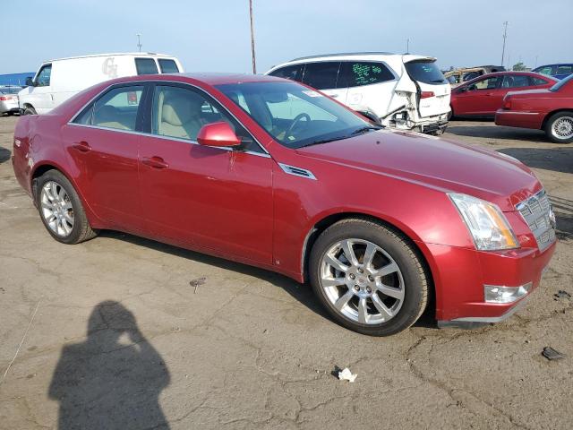 1G6DF577X90139004 - 2009 CADILLAC CTS RED photo 4