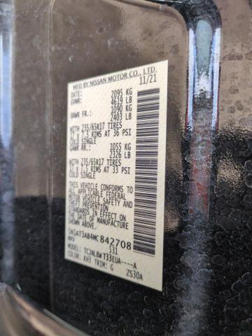 5N1AT3AB4MC842708 - 2021 NISSAN ROGUE S BLACK photo 13