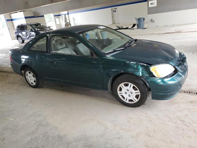 1HGEM22531L064534 - 2001 HONDA CIVIC LX GREEN photo 4