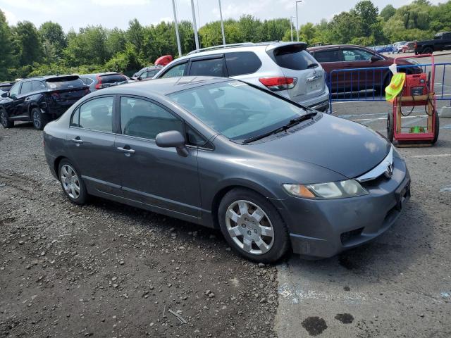 2HGFA1F56AH586430 - 2010 HONDA CIVIC LX GRAY photo 4