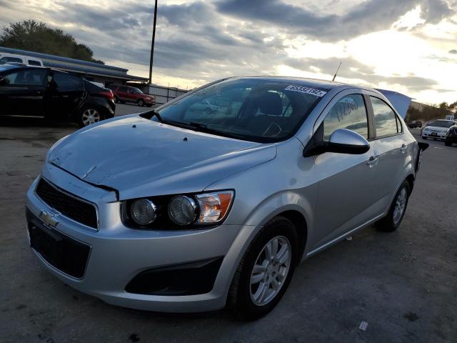 1G1JA5SG1E4230096 - 2014 CHEVROLET SONIC LS SILVER photo 2