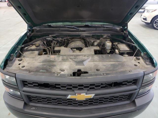 1GCVKPEC7FZ267135 - 2015 CHEVROLET SILVERADO K1500 GREEN photo 11