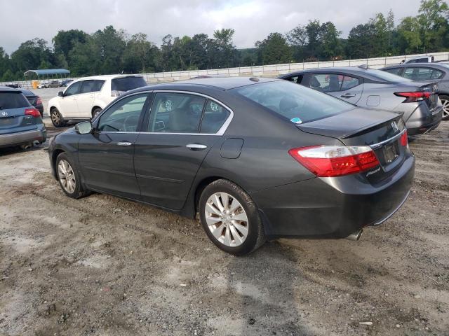 1HGCR3F87DA011080 - 2013 HONDA ACCORD EXL GRAY photo 2