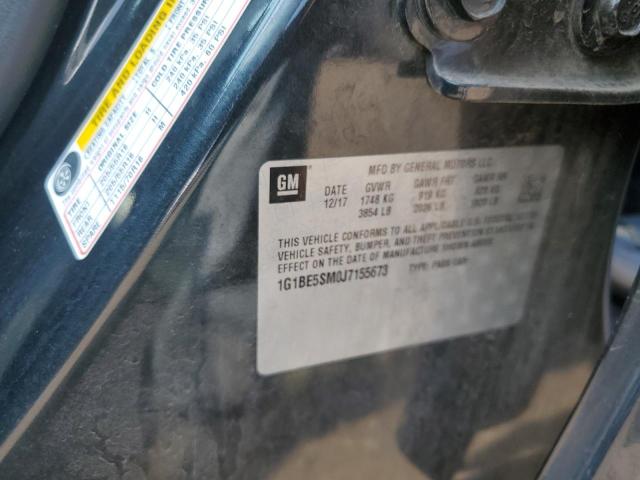 1G1BE5SM0J7155673 - 2018 CHEVROLET CRUZE LT 灰色 照片 13