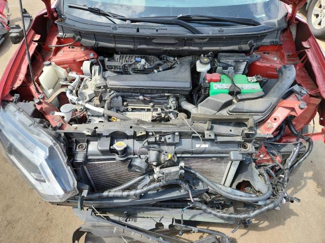 5N1AT2MVXKC785587 - 2019 NISSAN ROGUE S RED photo 11