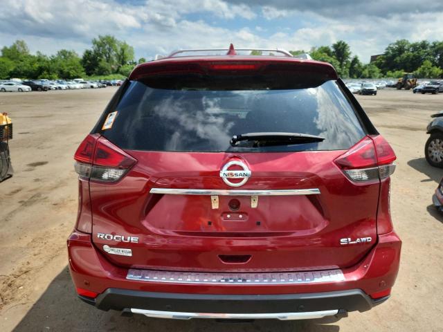 5N1AT2MVXKC785587 - 2019 NISSAN ROGUE S RED photo 6