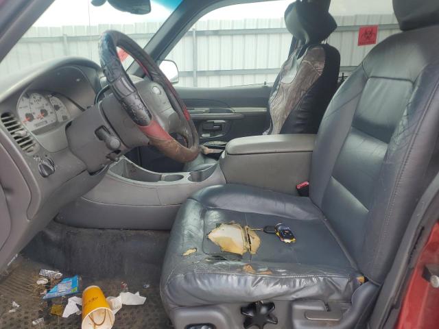 1FMZU77E32UD41695 - 2002 FORD EXPLORER S RED photo 7