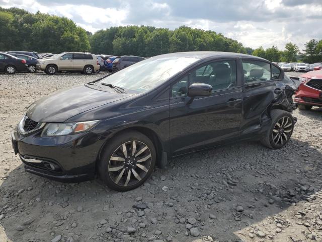 2HGFB2F91FH520039 - 2015 HONDA CIVIC EXL 黑色 照片 1