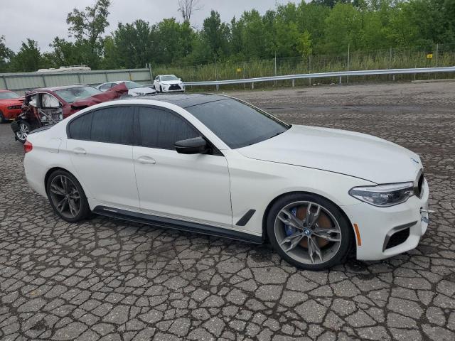 WBAJS7C00LCE38488 - 2020 BMW M550XI WHITE photo 4