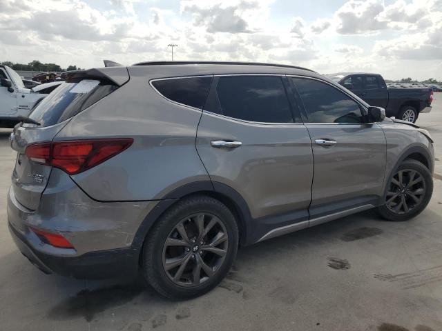 5XYZW4LA2HG407860 - 2017 HYUNDAI SANTA FE S GRAY photo 3