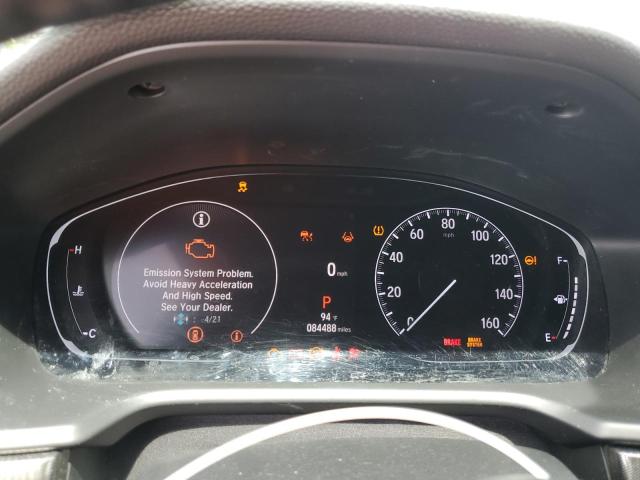 1HGCV1F37MA057464 - 2021 HONDA ACCORD SPORT WHITE photo 9