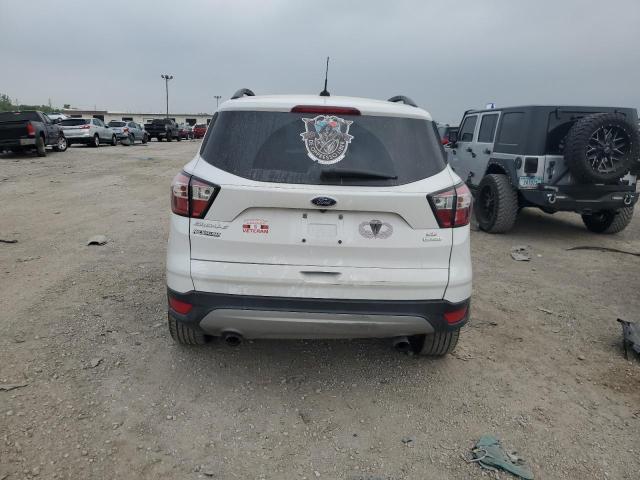 1FMCU0GD4JUC10844 - 2018 FORD ESCAPE SE WHITE photo 6