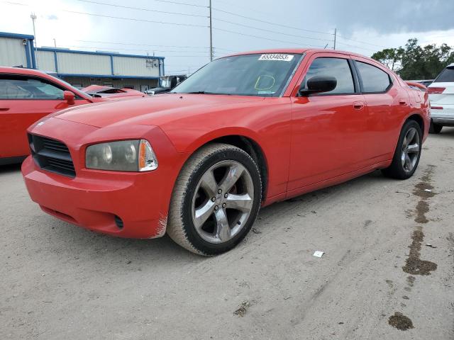 2B3KA43G08H333345 - 2008 DODGE CHARGER RED photo 1