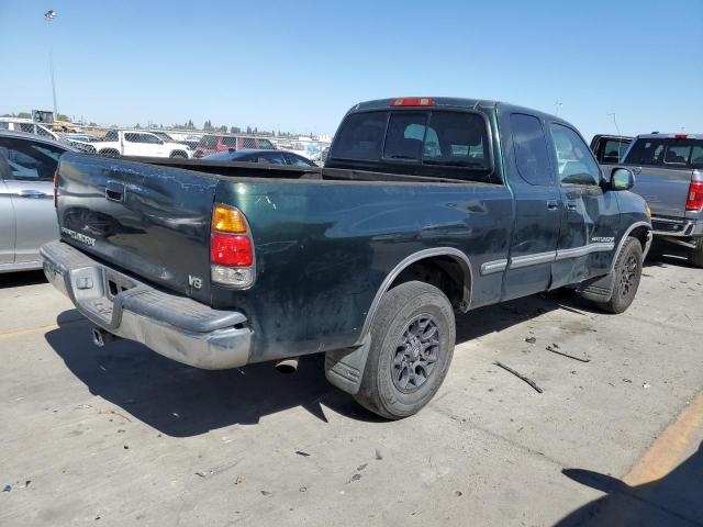 5TBRT3416YS124150 - 2000 TOYOTA TUNDRA ACCESS CAB მწვანე ფოტო 3