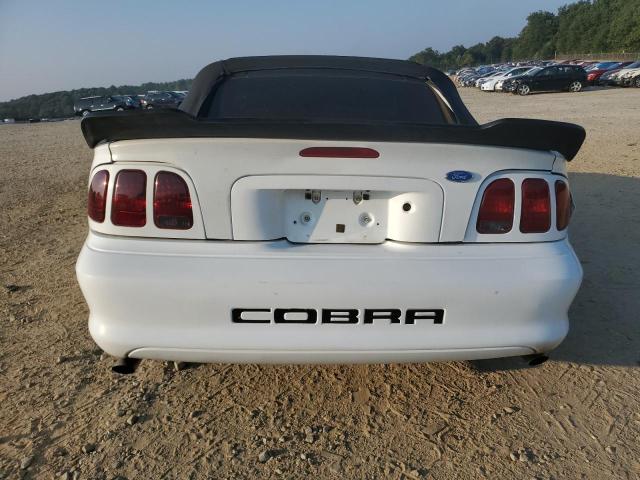 1FALP46V9TF172117 - 1996 FORD MUSTANG COBRA WHITE photo 6