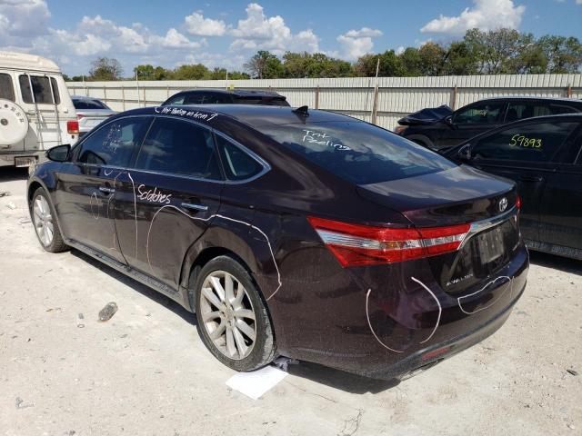 4T1BK1EB4EU091238 - 2014 TOYOTA AVALON BASE BURGUNDY photo 2