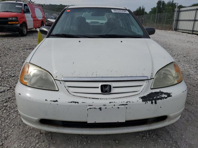 1HGES16632L068684 - 2002 HONDA CIVIC LX WHITE photo 5