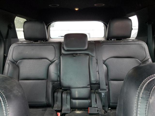 1FM5K8F81KGA11669 - 2019 FORD EXPLORER LIMITED BLACK photo 10
