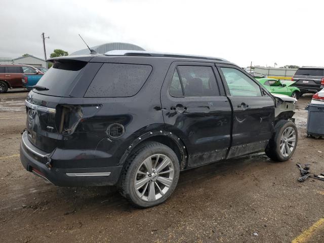 1FM5K8F81KGA11669 - 2019 FORD EXPLORER LIMITED BLACK photo 3