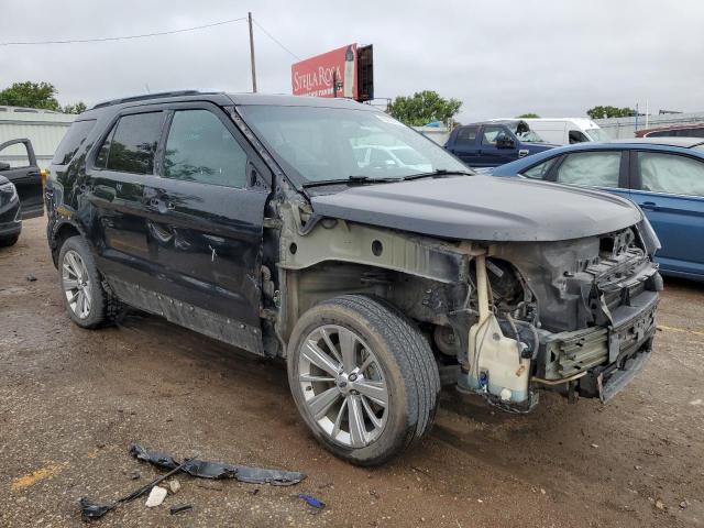 1FM5K8F81KGA11669 - 2019 FORD EXPLORER LIMITED BLACK photo 4