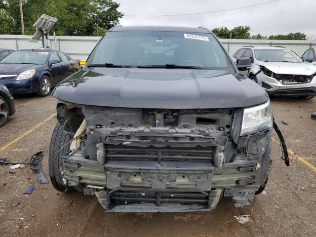 1FM5K8F81KGA11669 - 2019 FORD EXPLORER LIMITED BLACK photo 5