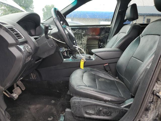 1FM5K8F81KGA11669 - 2019 FORD EXPLORER LIMITED BLACK photo 7