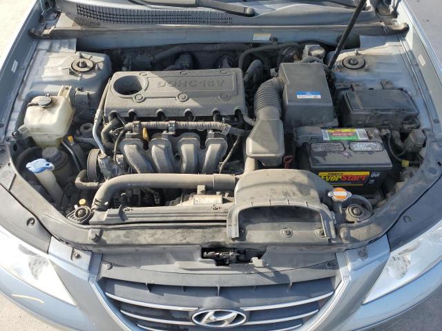 5NPEU4AC5AH627176 - 2010 HYUNDAI SONATA SE BLUE photo 11