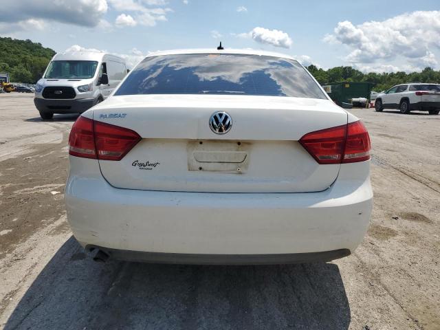 1VWAH7A34CC082507 - 2012 VOLKSWAGEN PASSAT S თეთრი ფოტო 6