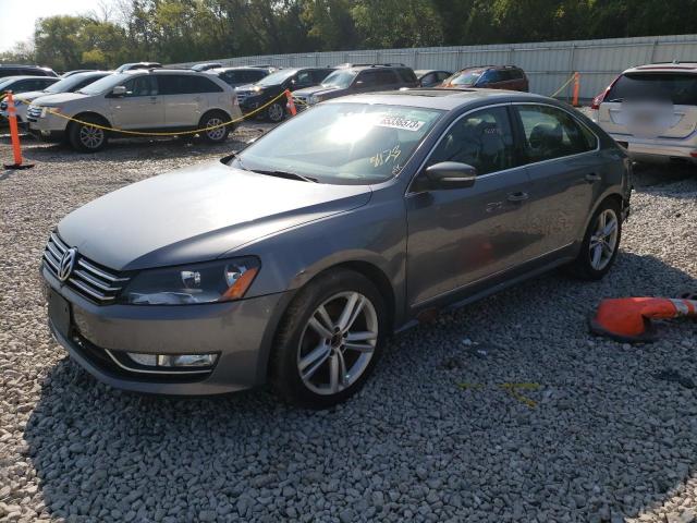 1VWBT7A33FC050560 - 2015 VOLKSWAGEN PASSAT SE GRAY photo 1