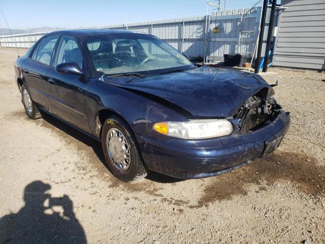 2G4WS55J731155894 - 2003 BUICK CENTURY CUSTOM BLUE photo 1