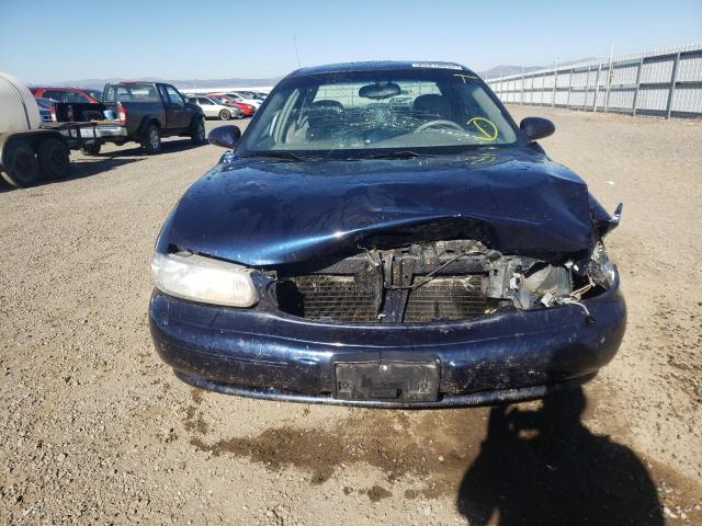 2G4WS55J731155894 - 2003 BUICK CENTURY CUSTOM BLUE photo 9