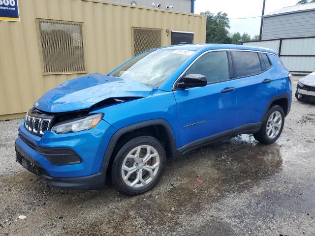 3C4NJDAN0RT163476 - 2024 JEEP COMPASS SPORT 蓝色 照片 1