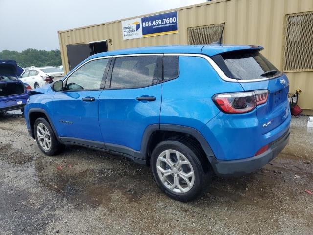 3C4NJDAN0RT163476 - 2024 JEEP COMPASS SPORT 蓝色 照片 2