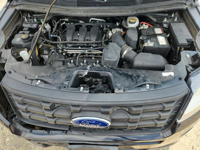 1FM5K8AR2KGA31252 - 2019 FORD EXPLORER POLICE INTERCEPTOR TWO TONE photo 12