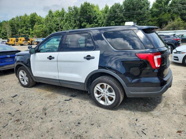 1FM5K8AR2KGA31252 - 2019 FORD EXPLORER POLICE INTERCEPTOR TWO TONE photo 2