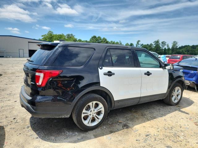 1FM5K8AR2KGA31252 - 2019 FORD EXPLORER POLICE INTERCEPTOR TWO TONE photo 3