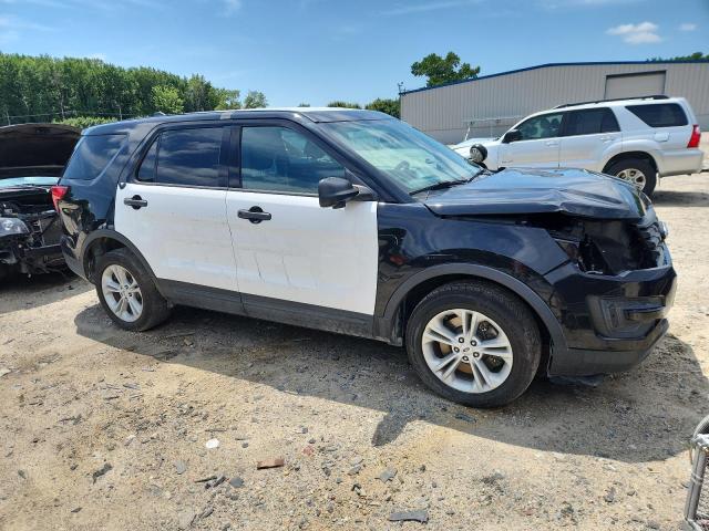 1FM5K8AR2KGA31252 - 2019 FORD EXPLORER POLICE INTERCEPTOR TWO TONE photo 4