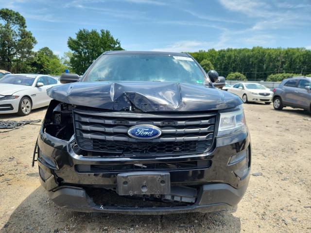 1FM5K8AR2KGA31252 - 2019 FORD EXPLORER POLICE INTERCEPTOR TWO TONE photo 5