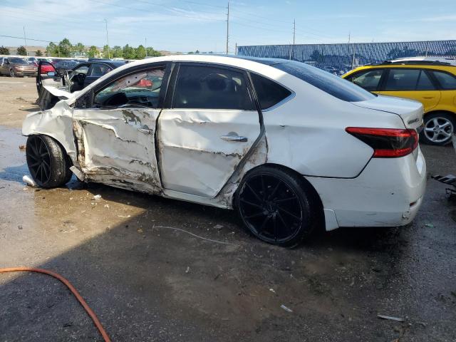 3N1AB7AP1DL665679 - 2013 NISSAN SENTRA S WHITE photo 2