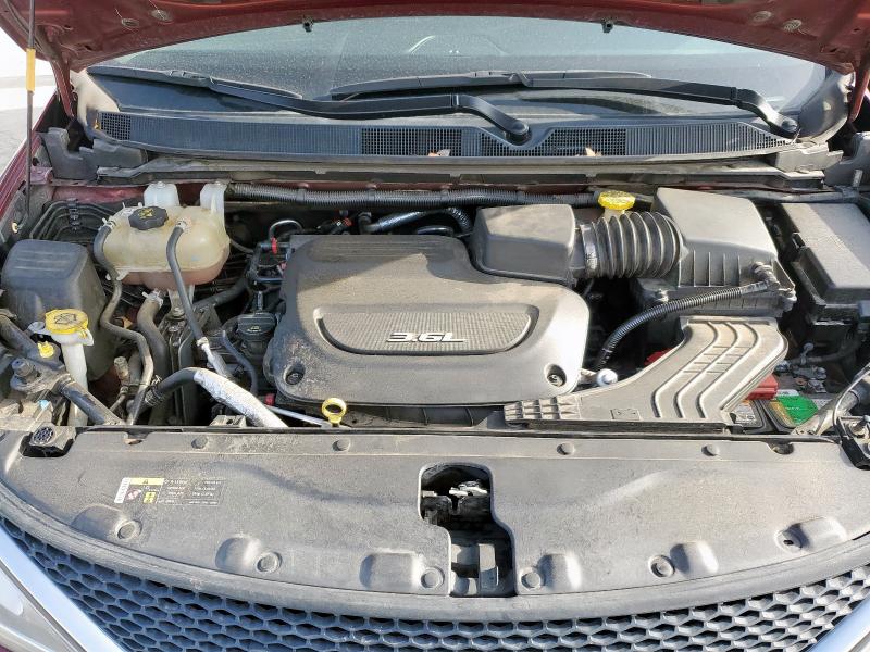 2C4RC1BG8HR816759 - 2017 CHRYSLER PACIFICA TOURING L MAROON photo 12