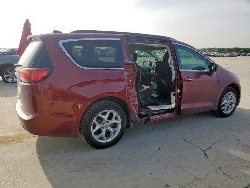 2C4RC1BG8HR816759 - 2017 CHRYSLER PACIFICA TOURING L MAROON photo 3