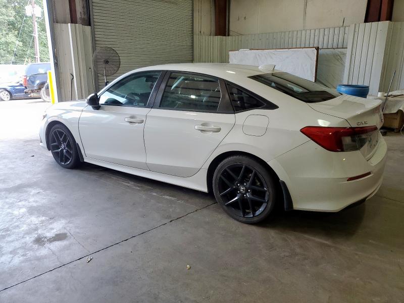 2HGFE2F54NH559341 - 2022 HONDA CIVIC SPORT WHITE photo 2