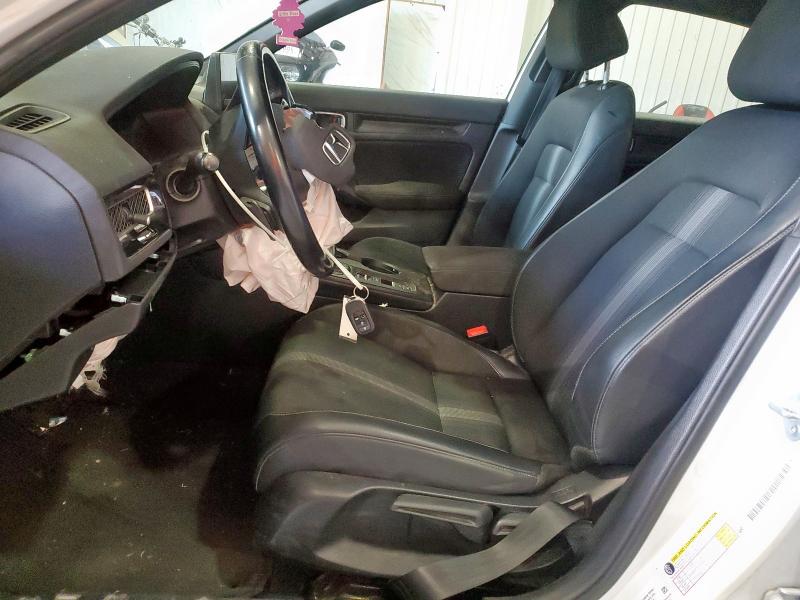 2HGFE2F54NH559341 - 2022 HONDA CIVIC SPORT WHITE photo 7