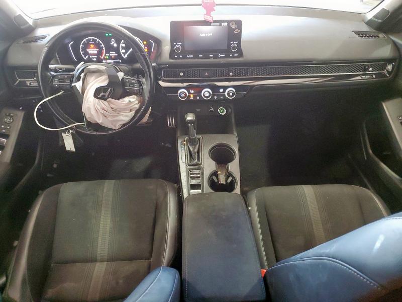 2HGFE2F54NH559341 - 2022 HONDA CIVIC SPORT WHITE photo 8